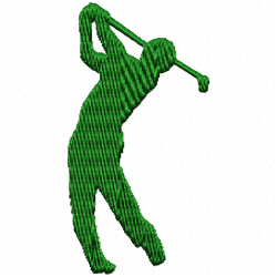 Sports Silhouette Embroidery Design 12